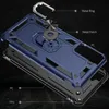 An exploded view of a phone case, showing its layered construction and components. Produktbild-Vorschau