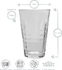 Bicchiere Duralex Prisma, 330 ml, 6 pezzi Anteprima dell’immagine prodotto 3