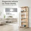 K-Möbel witryna szklana stojąca w reprodukcji buku Podgląd zdjęcia produktu 5
