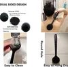Silikonová kartáč na záda s dlouhou rukojetí, měkký, bez Náhled obrázku produktu 3