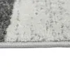 Moderner Wohnzimmerteppich mit abstraktem Muster creme grau Produktbild-Vorschau 3