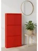 Pisa Armoire à chaussures à 3 rabats/portes en métal, Voir les images du produit 9