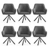 SONGMICS Esszimmerstuhl 6er Set, Küchenstuhl, Sessel Produktbild-Vorschau 2