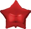 Palloncino in foil a stella, rosso, ca. 45 cm Anteprima dell’immagine prodotto 1