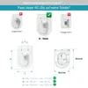 Aqua Bagno WC-Sitz Zero, D-Form weiß.  Duroplast, Produktbild-Vorschau 7