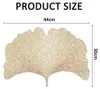 3er-Pack dekorative Tischsets aus Ginkgo biloba, Produktbild-Vorschau 2