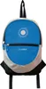 A blue and gray backpack is shown against a white background. Anteprima dell’immagine prodotto