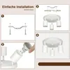 ZMH LED Deckenleuchte Weiß 3 Flammig Deckenlampe  Produktbild-Vorschau 9