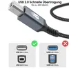 AdroitGoods Usb-A zu Usb-B Kabel - Drucker Kabel - 2 Meter Produktbild-Vorschau 4