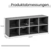 Ławka do przebierania się COSTWAY, organizer na buty o Podgląd zdjęcia produktu 3