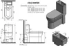 Domotechnika | Wc compatto - Con lavabo - 36,5X78X72Cm - Anteprima dell’immagine prodotto 11