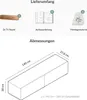 WEST TV Schrank 280 cm Fernsehtisch Sideboard, hängend oder Produktbild-Vorschau 5