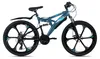 VTT WYLD Fully 26'' Bliss noir-jaune, 21 vitesses, cadre Voir les images du produit 1