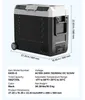 SucceBuy kompresorová chladnička 12/24 V DC a 100–240 V AC, Náhľad obrázku produktu 7