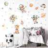 267 Wandtattoo süße Weltraum Tiere - Größe 1500 x 840 mm Produktbild-Vorschau 3