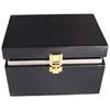 A black box with a gold latch is shown against a white background. Produktbild-Vorschau
