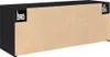 Bad-Wandschrank Schwarz 80x25x30 cm Holzwerkstoff Produktbild-Vorschau 6