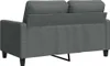 vidaXL 2-Sitzer-Sofa Dunkelgrau 120 cm Stoff Produktbild-Vorschau 6