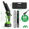 MalTec mini řetězová pila s 2 bateriemi, pila na větve, Náhled obrázku produktu 2