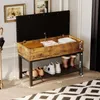Meuble à chaussures avec siège et rangement pour l'entrée - Voir les images du produit 2