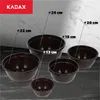 KADAX schaal van kunststof, ronde bloempot, weerbestendige Productafbeelding-voorbeeld 8