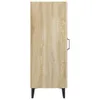 vidaXL Kredens dąb sonoma 34,5x34x90 cm Materiał Podgląd zdjęcia produktu 7
