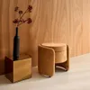 Pouf contenitore in tessuto, Ruggine Anteprima dell’immagine prodotto 3