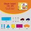 Olvy magnetické stavebnice Montessori - 126 magnetických Náhled obrázku produktu 2