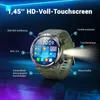 Smartwatch Herren Beleuchtung Kompass IP68 Wasserdicht 100 Produktbild-Vorschau 2