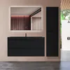 LOMAZOO Badezimmermöbel - Matt Schwarz - Badmöbel - 100 cm Produktbild-Vorschau 5