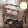 Lorelli LAYLA 2v1 prístavná postieľka & ohrádka – 7 výšok, Náhľad obrázku produktu 6