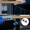 Serverschrank 19 Zoll, 9 HE, HMF Netzwerkschrank 51 x 40 x Produktbild-Vorschau 4