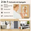 COSTWAY Armadio a specchio per bagno, armadio a muro con Anteprima dell’immagine prodotto 7