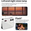 A digital camera with marketing text and images highlighting its features. Podgląd zdjęcia produktu