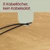 VASAGLE Fernsehtisch, Lowboard, verstellbare Ablage,für Produktbild-Vorschau 5