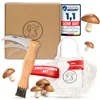 Eli®Couteau à champignons avec brosse et sac en coton pour Voir les images du produit 1