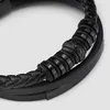 SERASAR | Bracciale in pelle da uomo [Shine] con confezione Anteprima dell’immagine prodotto 8