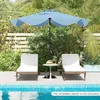 280 CM Garten-Sonnenschirm, Außenschirm mit Sonnenschutz & Produktbild-Vorschau 3