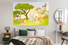 MuchoWow® Poster Dschungel - Tiere - Kind 180x120 cm - Produktbild-Vorschau 4