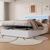 okwish Polsterbett 160x200 mit LED Beleuchtung und USB- und Produktbild-Vorschau 2