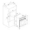 KB-ELEMENTS Einbaubackofen, 45 CM, 50 Liter, 9 x Produktbild-Vorschau 8