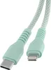 Cavo QUALO Nylon USB-C per Lightning – 1,5 m, 2,4 A, Verde Anteprima dell’immagine prodotto 9