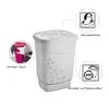 2er Set Wäschesammler 55 l FLOWERS, Farbe:Grau Produktbild-Vorschau 2