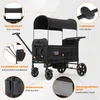 Faltbarer Kinderwagen für 2 mit Bettfunktion, 8-fach Produktbild-Vorschau 8
