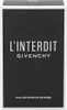 A black and white box for Givenchy L'Interdit Eau de Parfum Intense. Produktbild-Vorschau