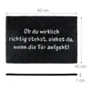 Relaxdays Fußmatte Kokos, 40x60cm, rutschfeste Produktbild-Vorschau 3