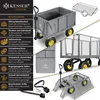 KESSER® Bollerwagen 550kg belastbar Gartenwagen Produktbild-Vorschau 2