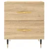 The Living Store Nachttische 2 Stk. Sonoma-Eiche 40x35x47,5 Produktbild-Vorschau 6