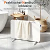 Ikodm Infrarotheizung 450W Schwarz Heizpaneel Wandheizung Produktbild-Vorschau 6