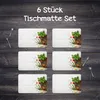 Tischset 6x45x30 cm Platzset Tischmatte Platzmatte Produktbild-Vorschau 4